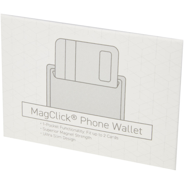 Magclick telefoonportemonnee - Tech blue