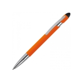 Balpen stylus Lima rubberised - Oranje