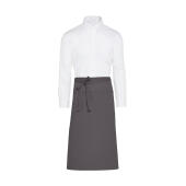 ROME - Recycled Bistro Apron with Pocket - Grey - One Size