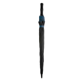 27" Impact AWARE™ RPET 190T bi color auto open paraplu, blauw