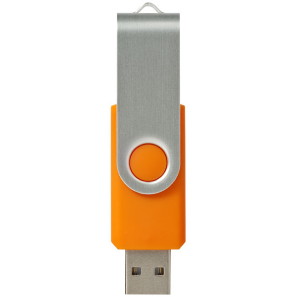 Rotate-basic USB 1GB - Oranje/Zilver