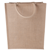 Jute shopper staand model 240 gr/m2 Jute shopper staand model 240 gr/m2