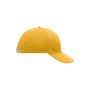 MB016 6 Panel Cap Laminated - gold-yellow - one size