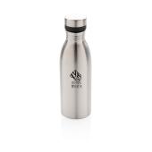 Deluxe RVS water fles, zilver