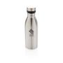 Deluxe RVS water fles, zilver