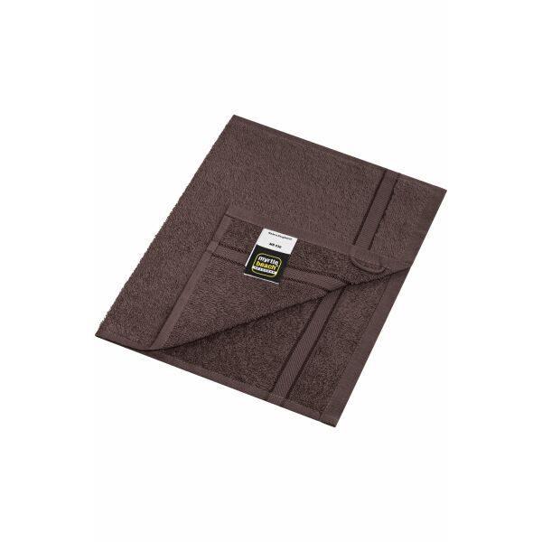MB436 Guest Towel chocolade 30 x 50 cm