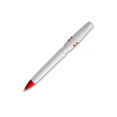 Ball pen Nora hardcolour - White / Red