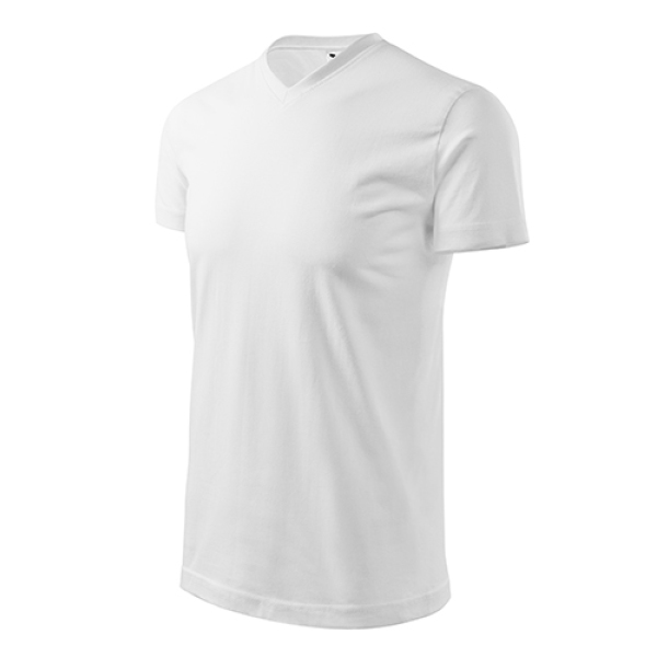 Heavy V-neck T-shirt unisex