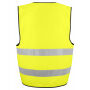 6709 Vest HV Yellow/black ONE SIZE
