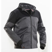 Jobman 1292 Softshell jacket zwart/zwart s