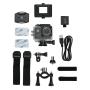 Action camera inclusief 11 accessoires, zwart