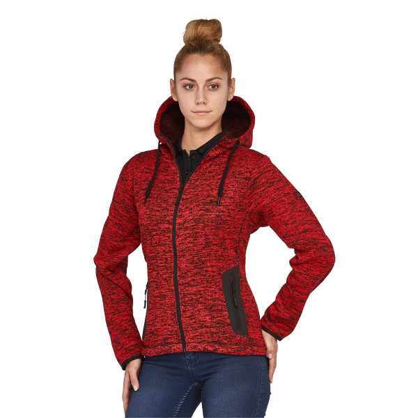 Macseis Cardigan Riptide Light for her Red Mel