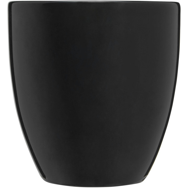 Moni 430 ml ceramic mug - Solid black