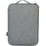 Reclaim 14" GRS recycled two-tone laptop sleeve 2.5L - Solid black/Heather grey