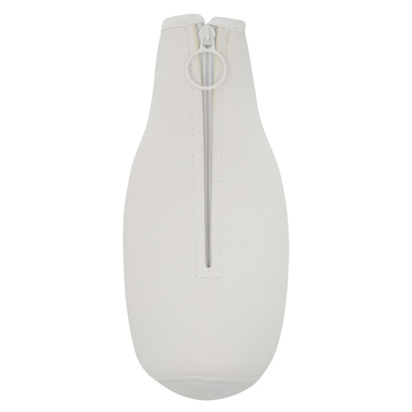 Fris recycled neoprene bottle sleeve holder - White