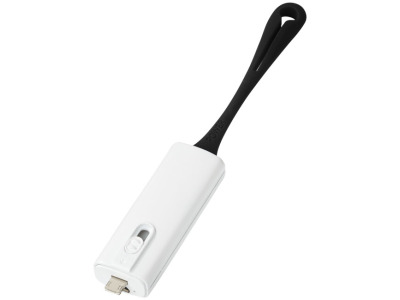 Denzi powerbank met geïntegreerde tip 700 mAh Denzi powerbank met geïntegreerde tip 700 mAh