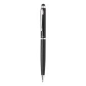 Swiss Peak luksus stylus pen, sort, sølv
