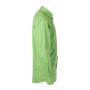 Men's Shirt Longsleeve Poplin - lime-green - 4XL