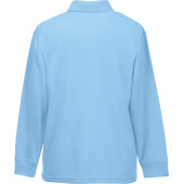 65/35 Kids' long sleeve polo shirt Sky Blue 14-15 jaar
