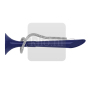 Deskpen matt cord - donkerblauw