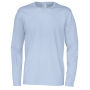 T-Shirt Long Sleeve Man Sky Blue 3XL (GOTS)