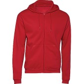 ID.205 Hooded Full Zip Sweatshirt Red S