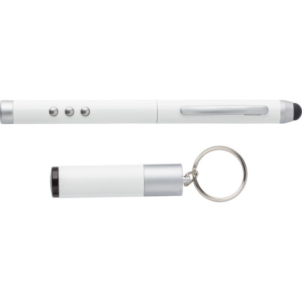 ABS 4-in-1 pen white