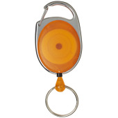 Gerlos sleutelhanger en rollerclip - Oranje