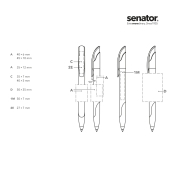 senator® Challenger Clear SG balpen