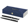 Waterman Allure ballpoint and rollerball pen set - Solid black