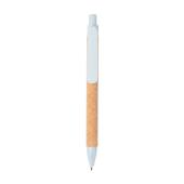 Write tarwestro en kurk pen, blauw