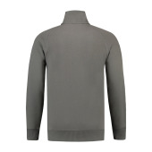 L&S Sweater Cardigan unisex pearl grey 3XL