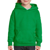 Gildan Sweater Hooded HeavyBlend for kids 167 irish green L