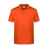 Men's Basic Polo - dark-orange - XXL