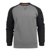 MacOne David Sweatshirt Greymel/blac XL