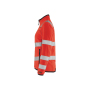 Dames Microfleecevest High Vis Dames Microfleecevest High Vis