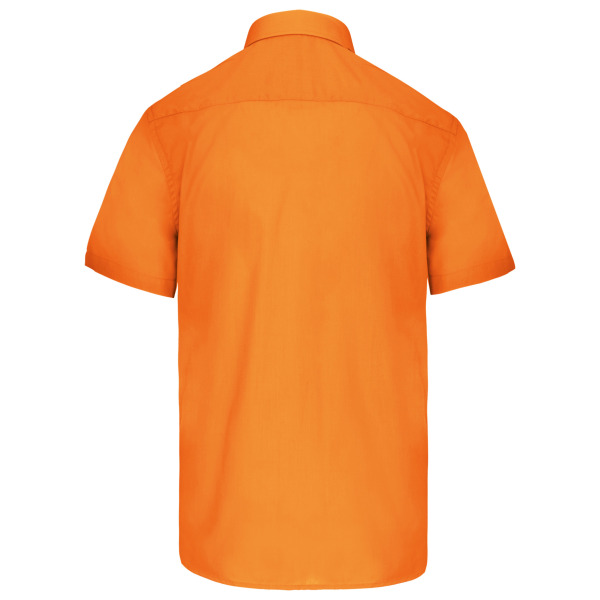 Ace - Heren overhemd korte mouwen Orange 3XL