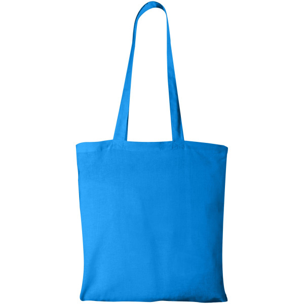 Carolina 100 g/m² cotton tote bag 7L - Process blue