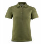 Harvest Brookings Polo Woman Moss green S
