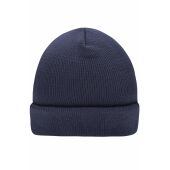 MB7500 Knitted Cap - dark-navy - one size