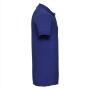 Men's Fitted Stretch Polo, Bright Royal, S, RUS