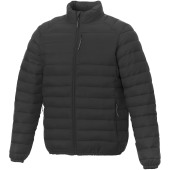 Athenas men's insulated jacket - Solid black - 3XL