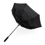 23" Impact AWARE™ RPET 190T Storm proof umbrella, black