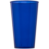 Arena 375 ml plastmugg - Transparent mörkblå