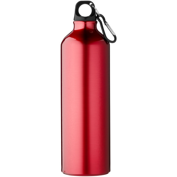Pacific 770 ml water bottle with carabiner - Red