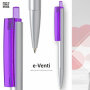 Ballpoint Pen e-Venti Silver Purple