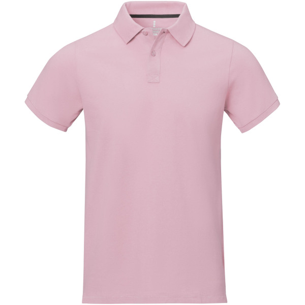 Calgary short sleeve men's polo - Light pink - XS