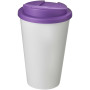 Americano® 350 ml tumbler with spill-proof lid - White/Purple