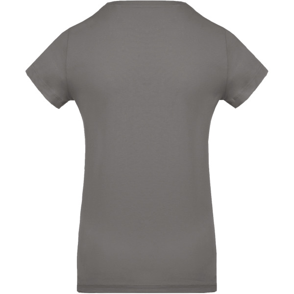 Dames-t-shirt BIO-katoen ronde hals Storm Grey M