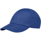 Cerus cool fit cap met 6 panelen - Blauw